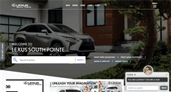 Desktop Screenshot of lexussouthpointe.com